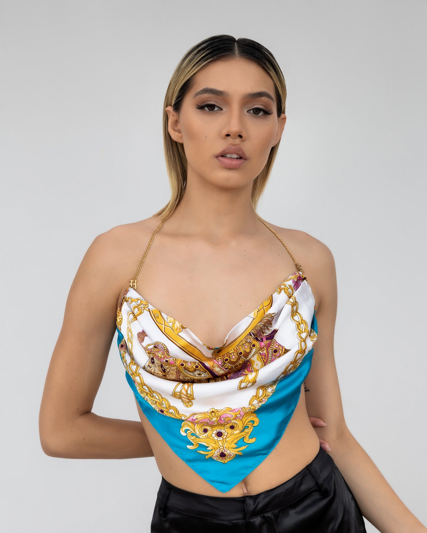 Azul Poise Halter Top Set