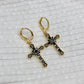Santorini Cross Earrings