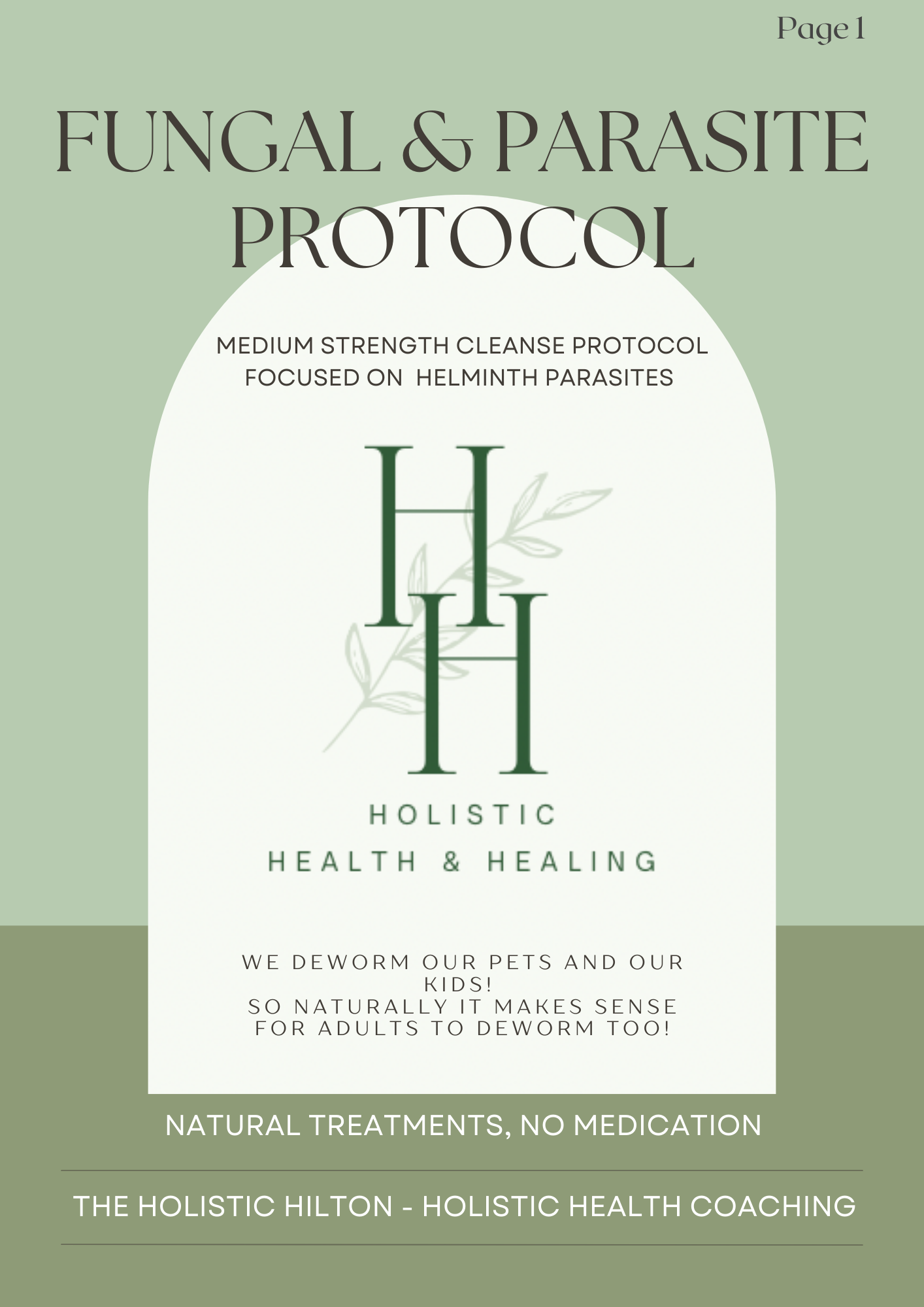 Fungal & Parasite Protocol