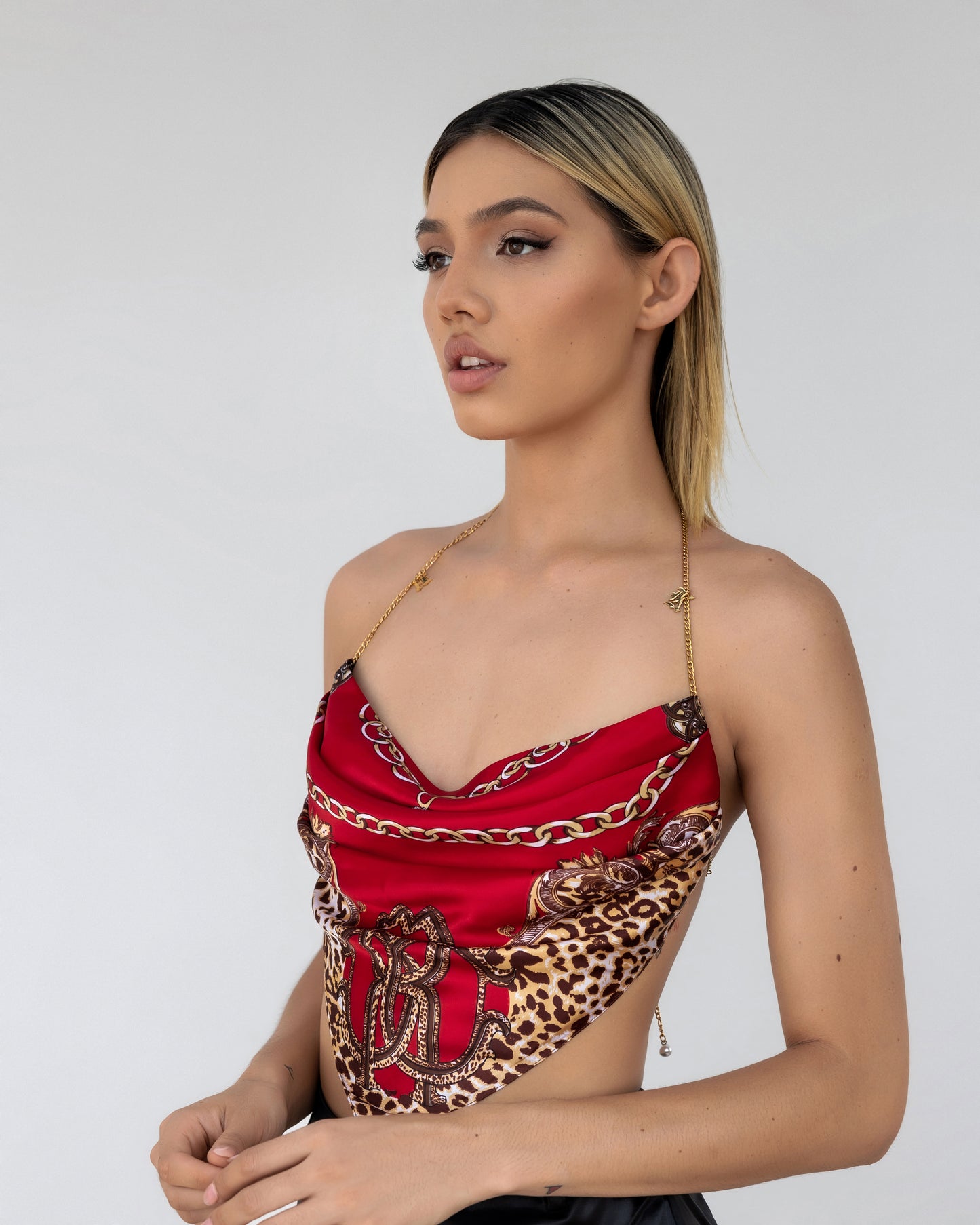 Rouge Poise Halter Top Set