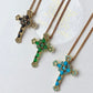 Santorini Cross Necklace
