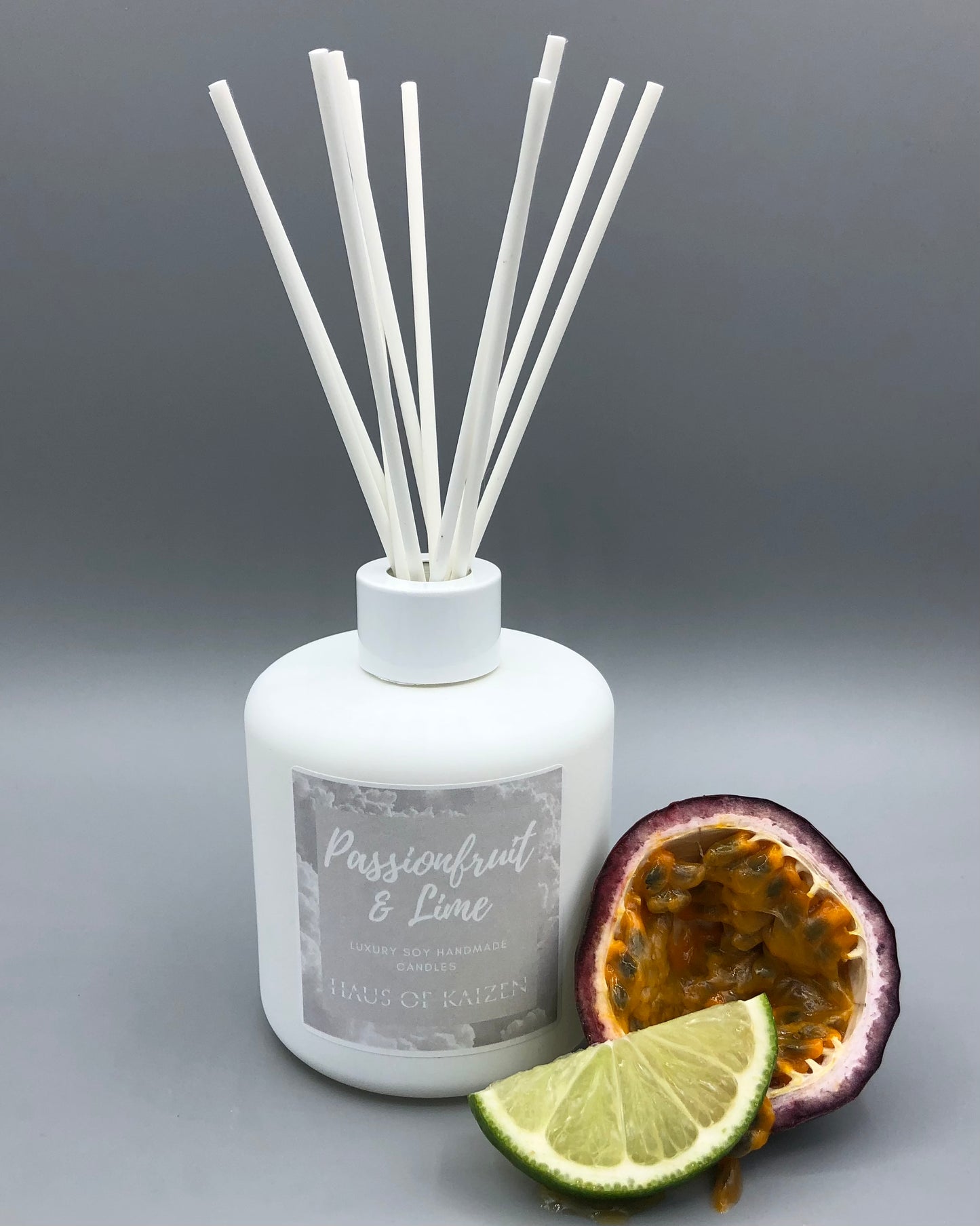 Passion Fruit & Lime Scented Fragrance Reed Diffuser