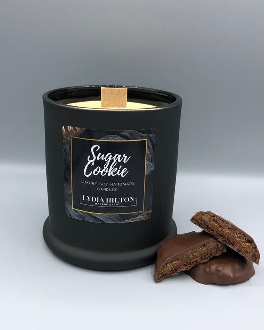 Sugar Cookie Scented Hand-Poured Soy Wax Candle