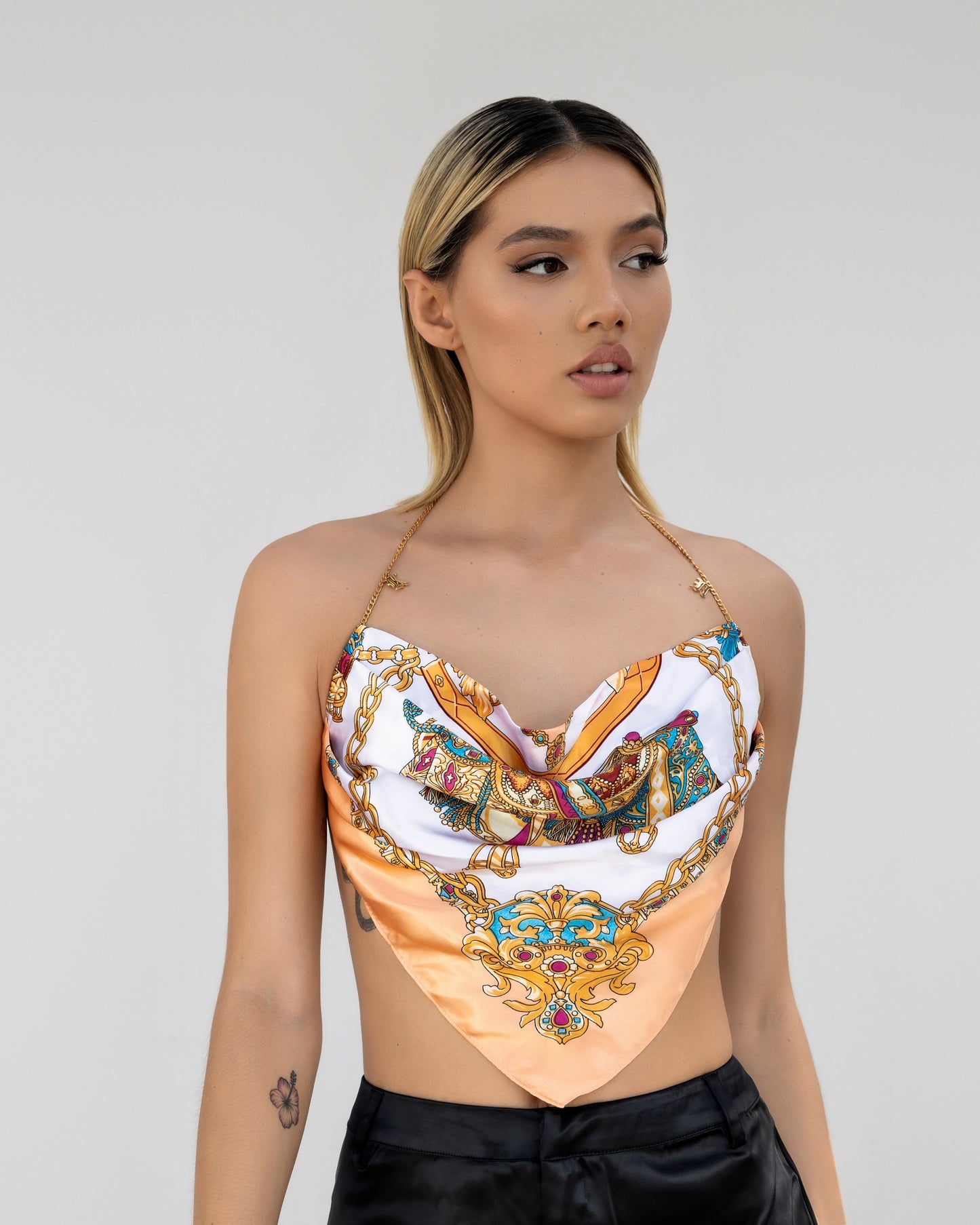 Peche Poise Halter Top Set