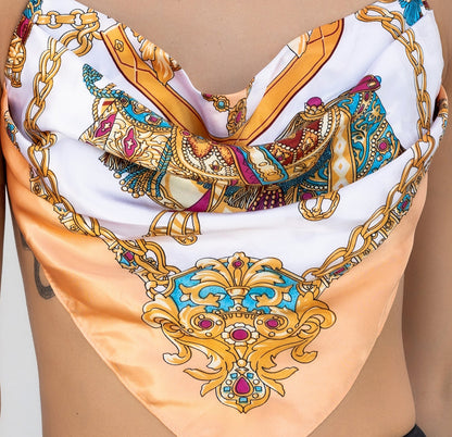 Poise Sarong Mini Skirt